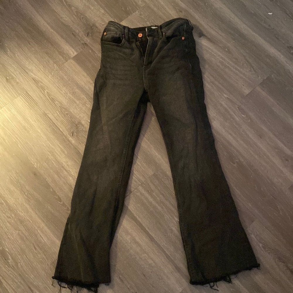 Flare Black Jeans from Garage